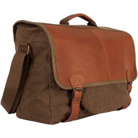 GRADUATE SATCHEL BRIEFCASE - OLIVE BROWN