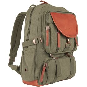 RETRO PARISIAN CITY DAYPACK - OLIVE DRAB