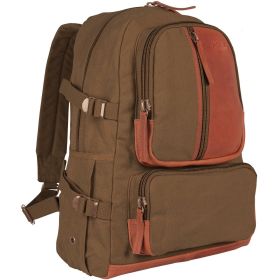 RETRO VINTAGE AIRMAN'S RUCKSACK - VINTAGE BROWN