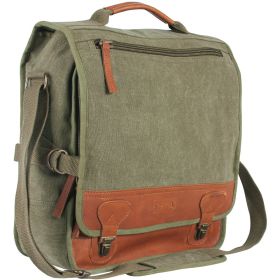 "CLASSIC" EURO-STYLE MESSENGER BAG - OLIVE DRAB