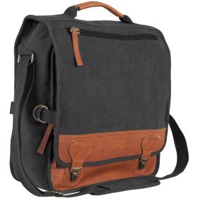 "CLASSIC" EURO-STYLE MESSENGER BAG - VINTAGE BROWN
