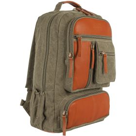 RETRO CANTABRIAN EXCURSION RUCKSACK - OLIVE DRAB