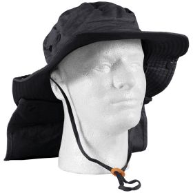 ADVANCED HOT-WEATHER BOONIE HAT - BLACK