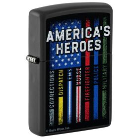 ZIPPO CARD SKULL EMBLEM - BRUSH CHROME